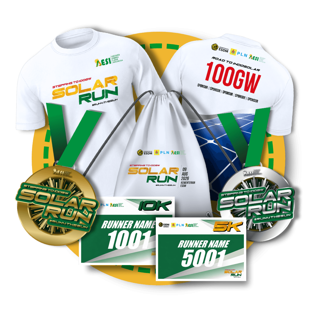 Race pack dan medali Solar Run 2026
